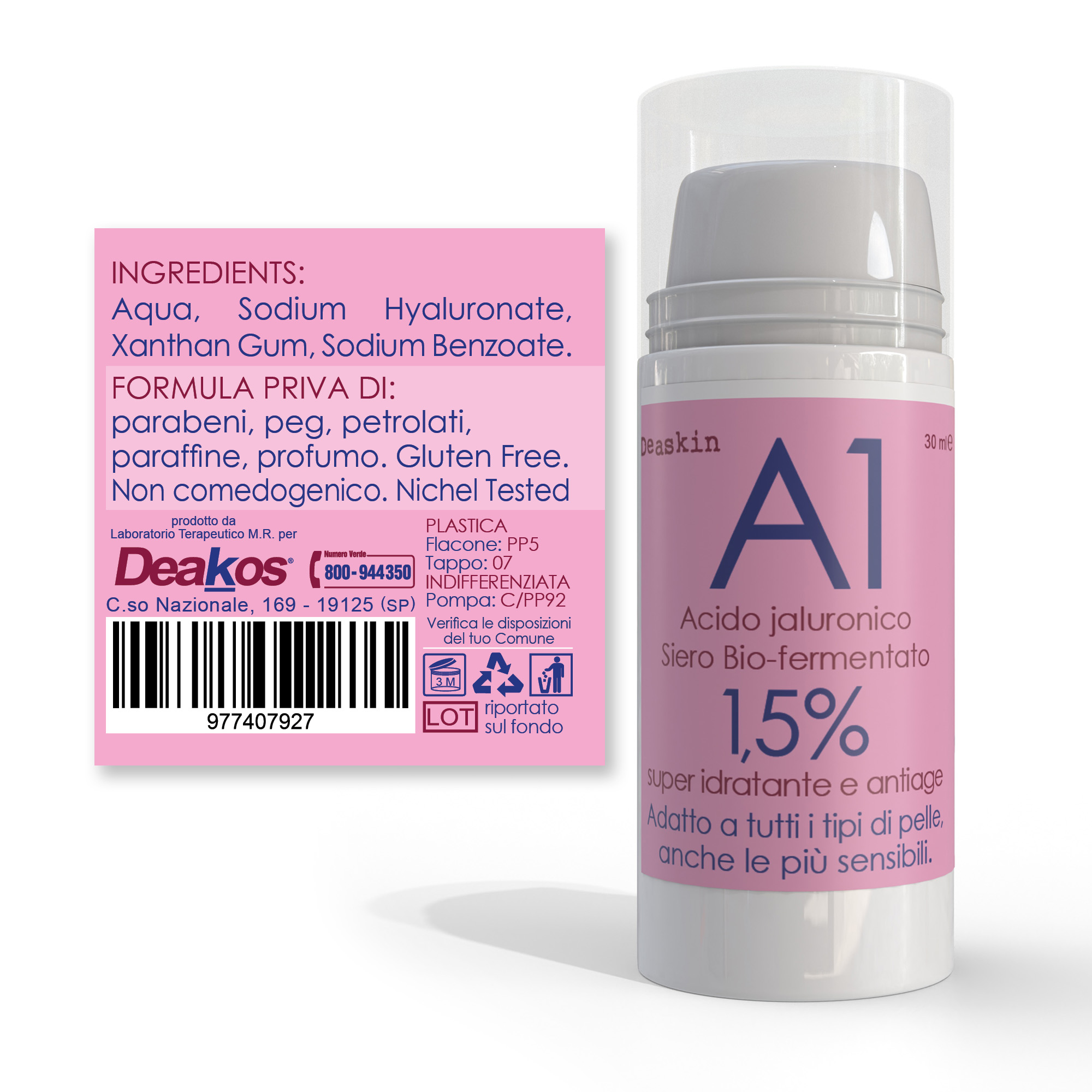 DEAKOS - A1 ACIDO JALURONICO
