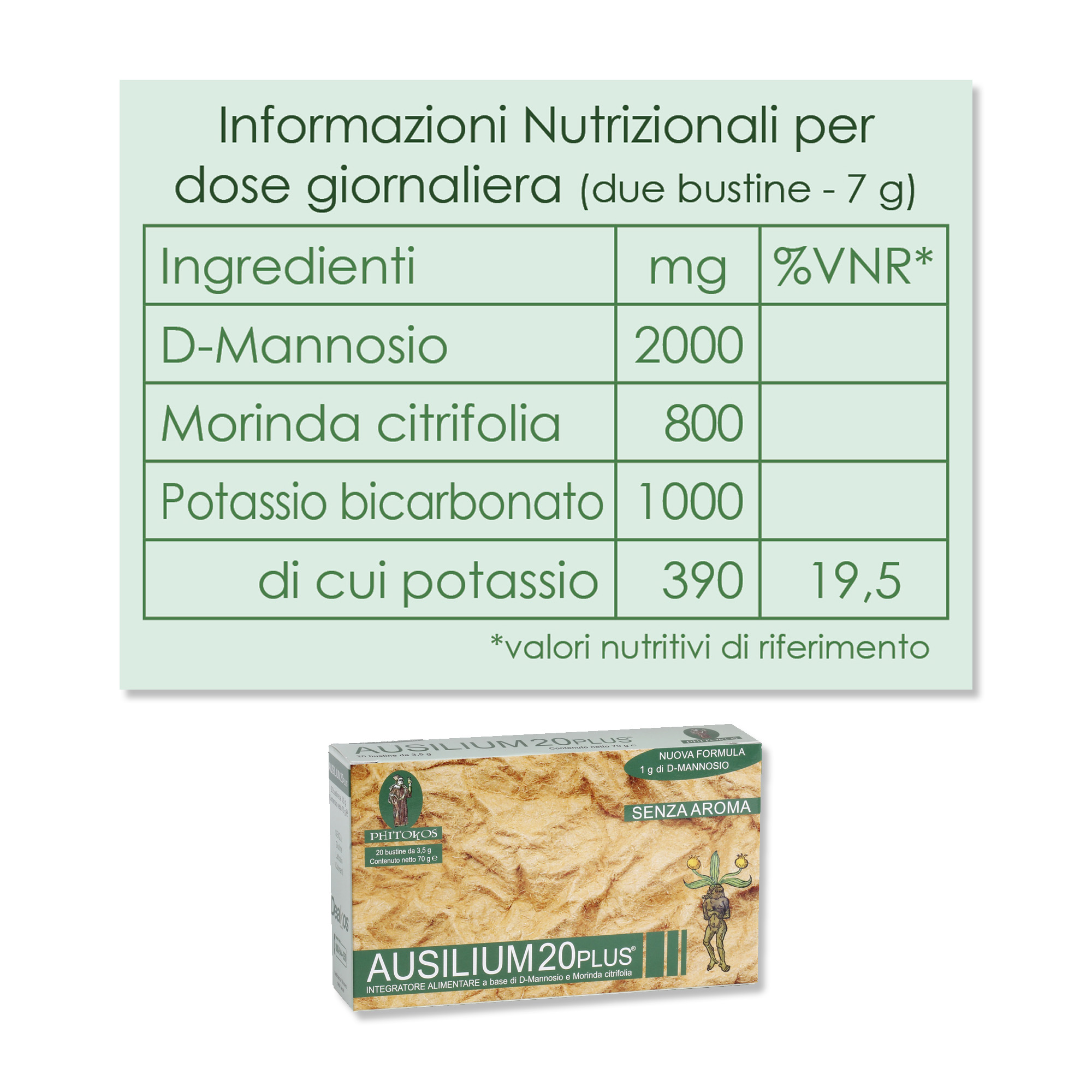DEAKOS - AUSILIUM 20 PLUS SENZA AROMA