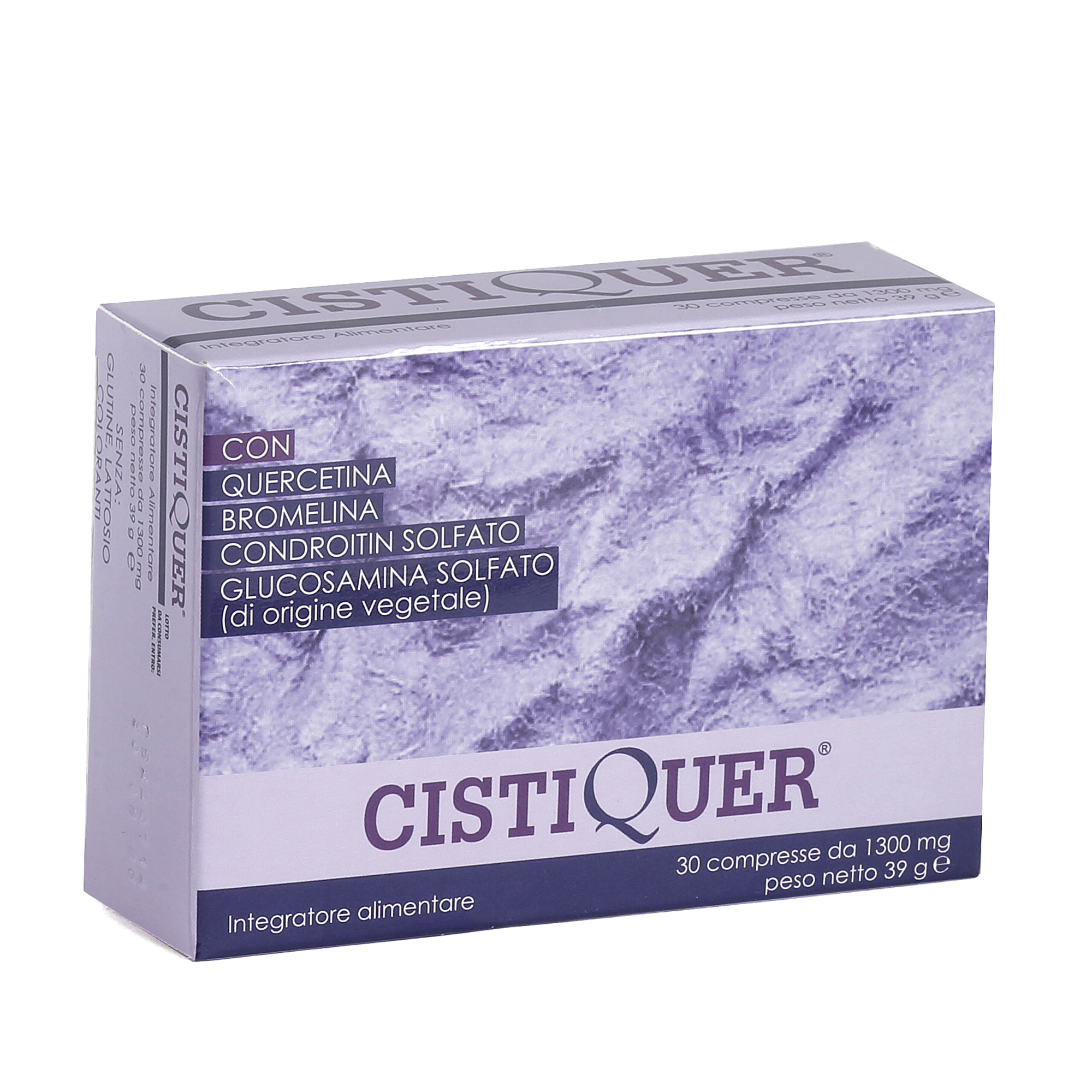 CISTIQUER Integratore alimentare con Quercetina - 30 compresse
